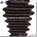 Para as mulheres negras grandes estoques Trade Assurance Malaio Deep Wave Hair Bundle Bundle